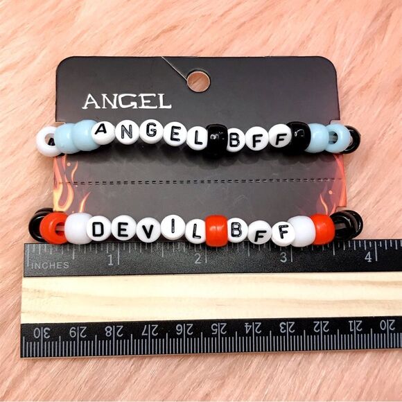 Hot Topic Angel & Devil BFF Kandi Bracelets - Picture 4 of 4